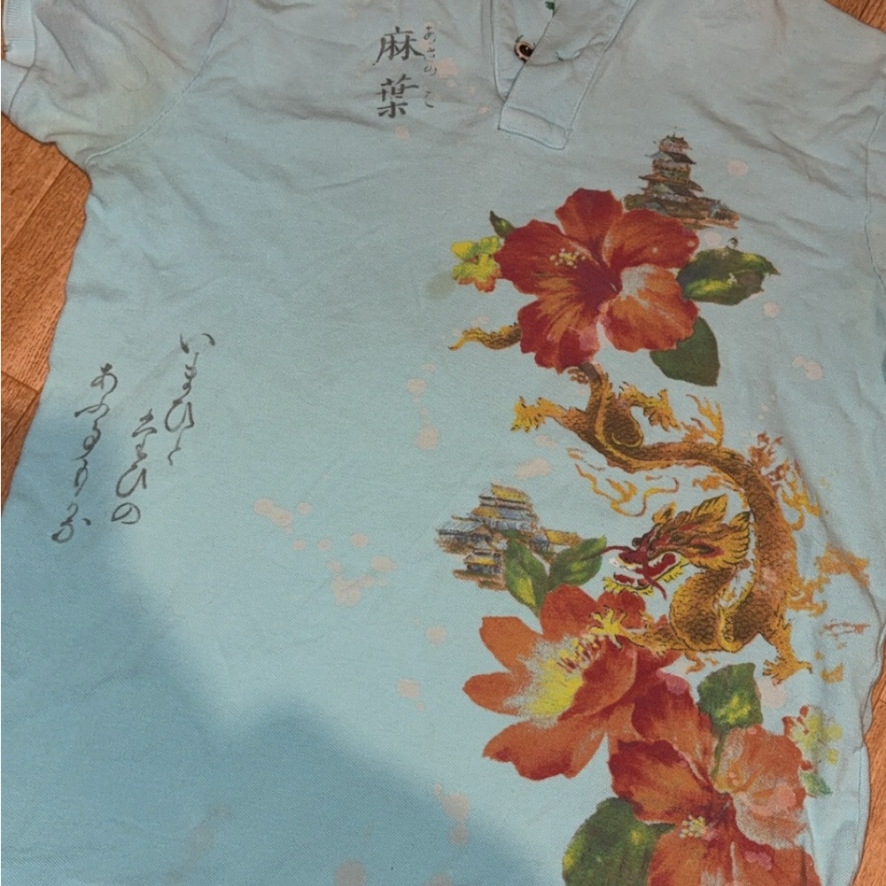 Ralph Lauren Light Blue Polo Shirt